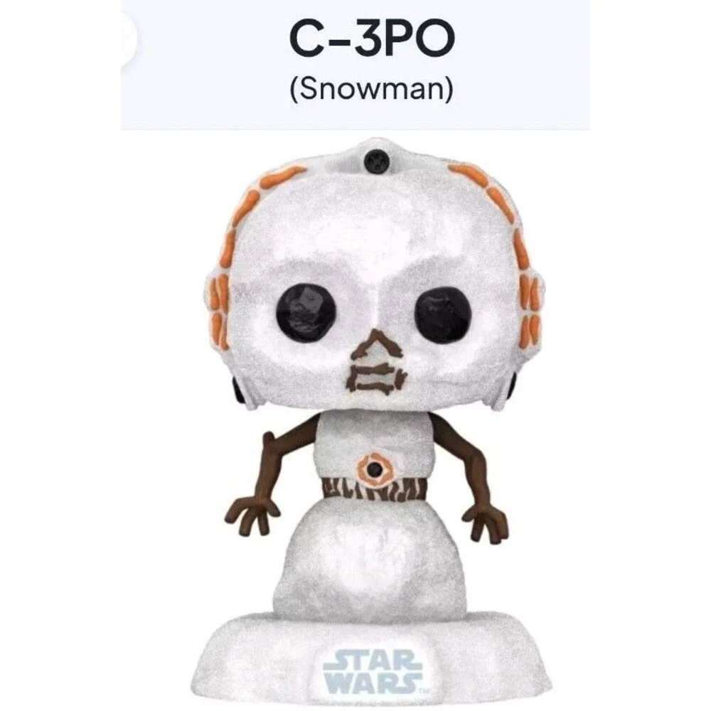 NIB Funko POP! Star Wars C-3PO snowman Vinyl Figure #559